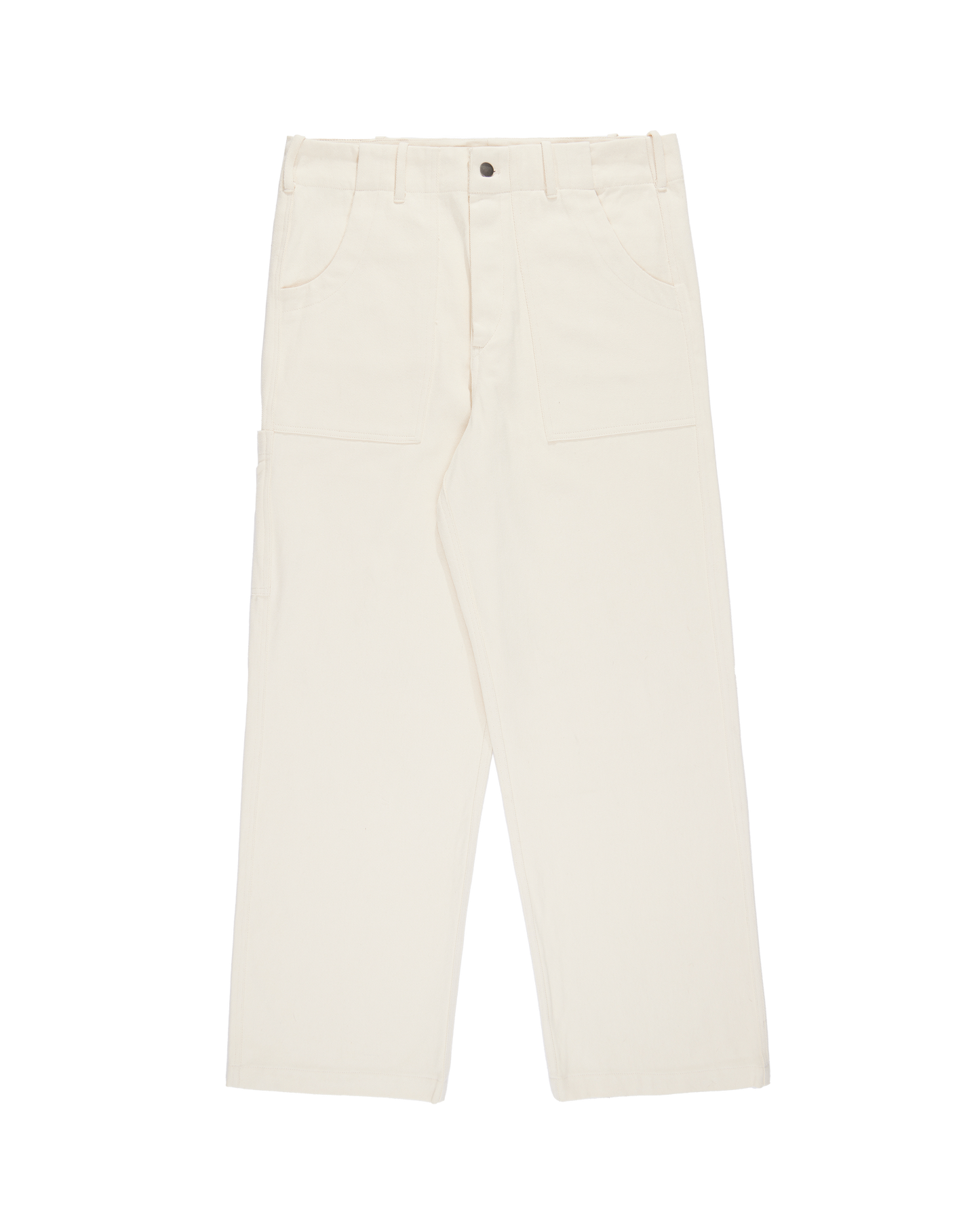 OFF WHITE TWILL FATIGUE PANTS
