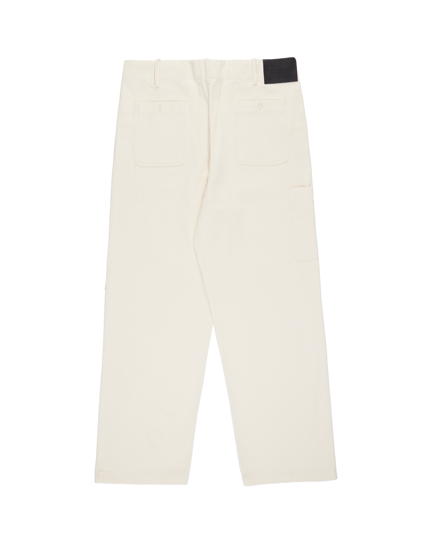 OFF WHITE TWILL FATIGUE PANTS