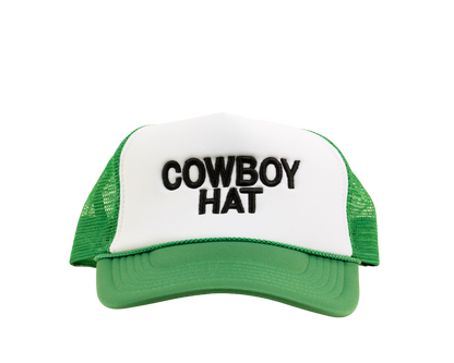 GREEN COWBOY HAT