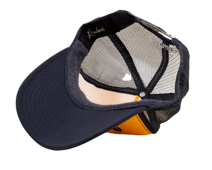 NAVY AND GOLD COWBOY HAT