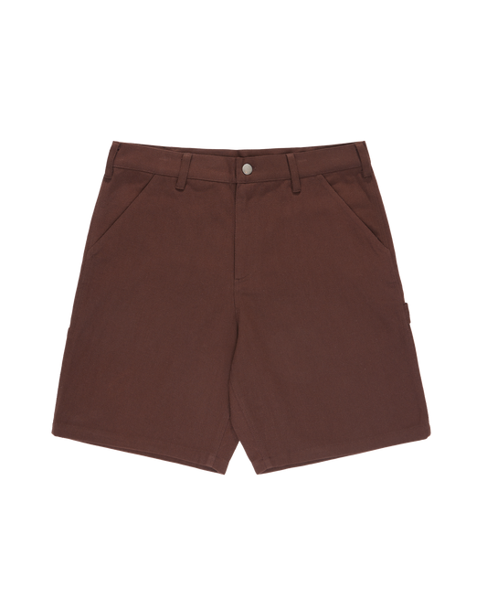 DARK BROWN CARPENTER SHORTS