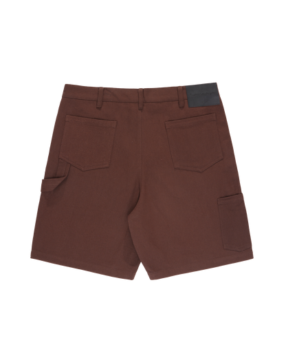 DARK BROWN CARPENTER SHORTS